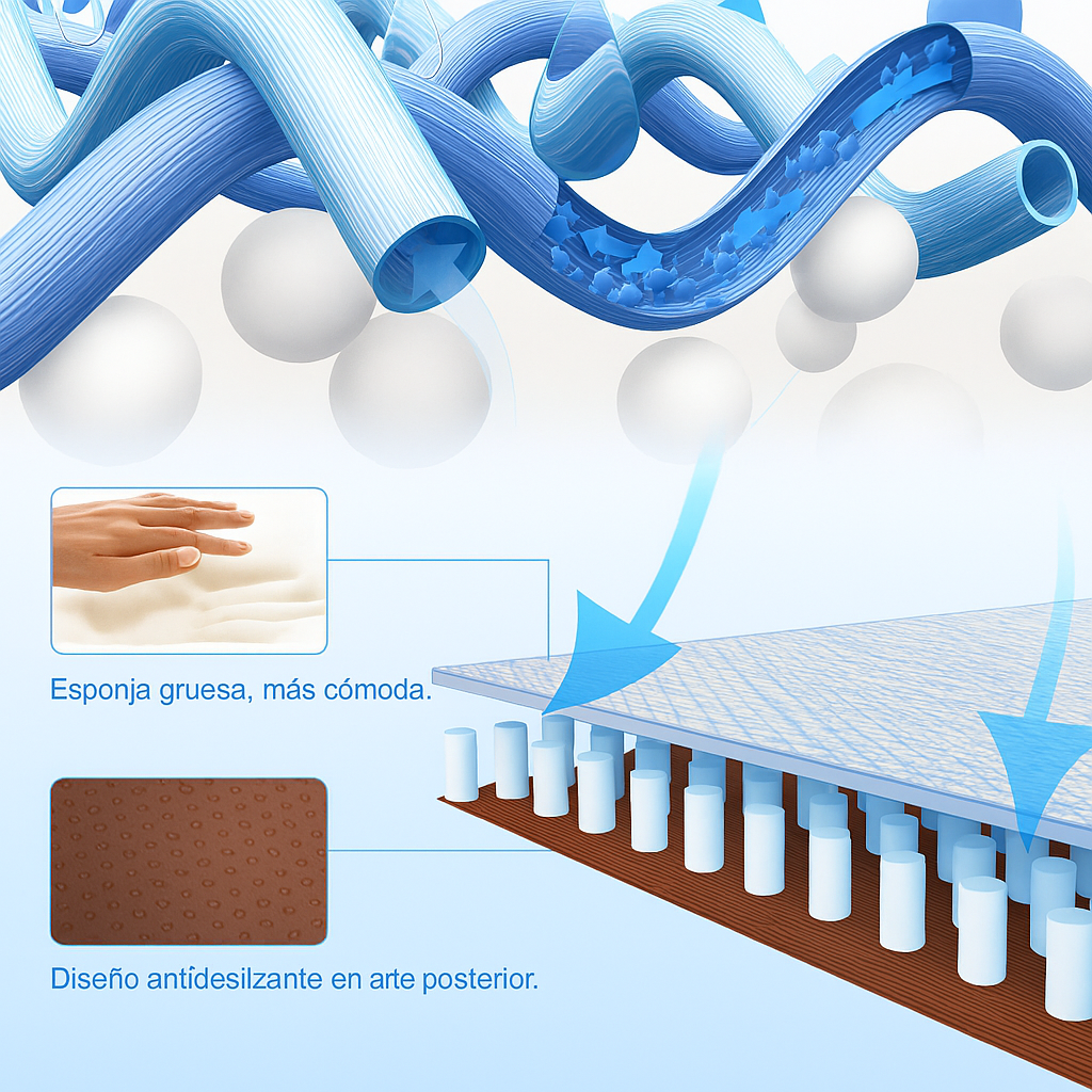 Alfombra Refrescante Auto–Enfriable