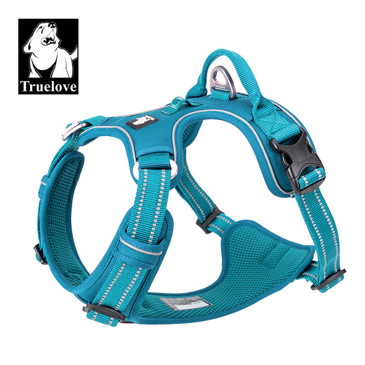 truelove pet supplies chest strap explosion-proof vest-style dog leash small fresh Amazon new